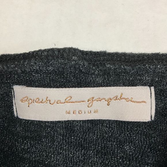 Spiritual Gangster Womens Cropped Tank Top Gray Sleeveless Workout Casual MEDIUM - Picture 4 of 10